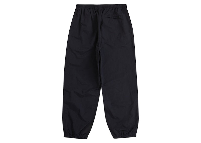 Supreme Full Zip Baggy Warm Up Pant Black