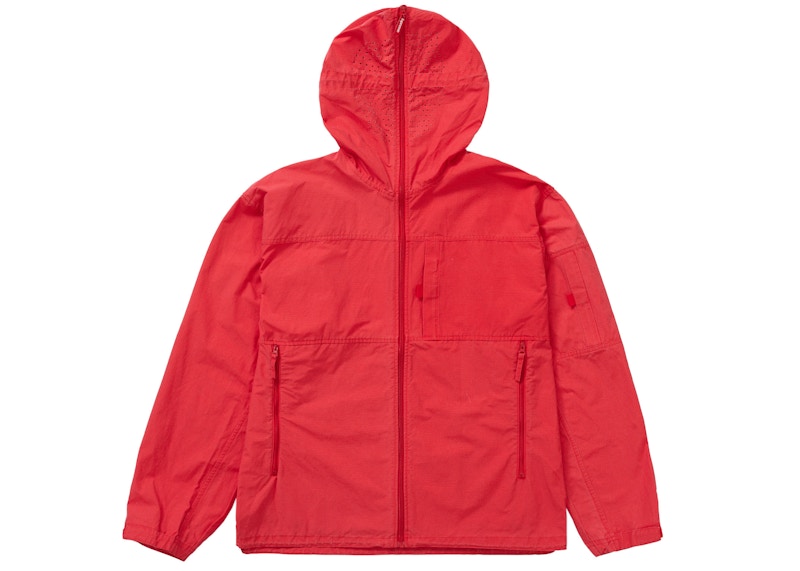Supreme Full Zip Facemask Jacket Red