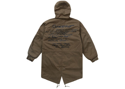 Supreme Futura Fishtail Parka Olive