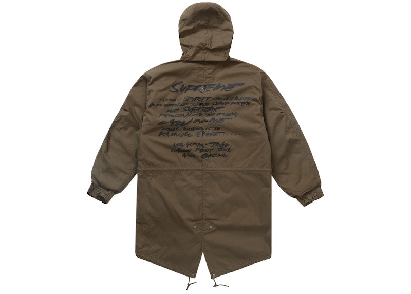 Supreme Futura Fishtail Parka Olive
