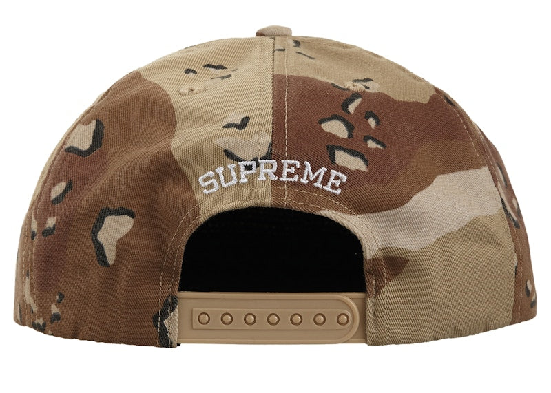 Supreme Futura Logo 5-Panel Chocolate Chip Camo