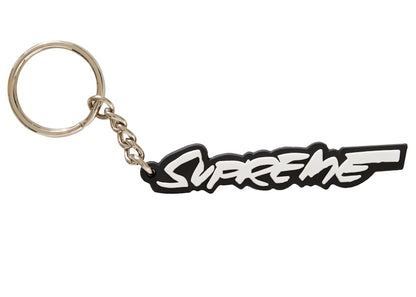 Supreme Futura Logo Keychain Black