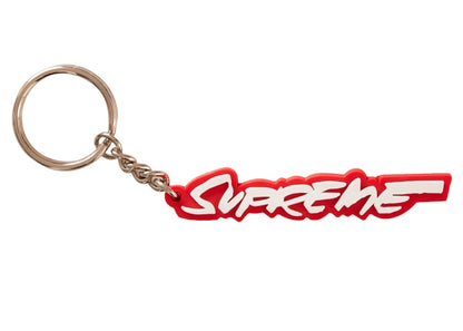 Supreme Futura Logo Keychain Red