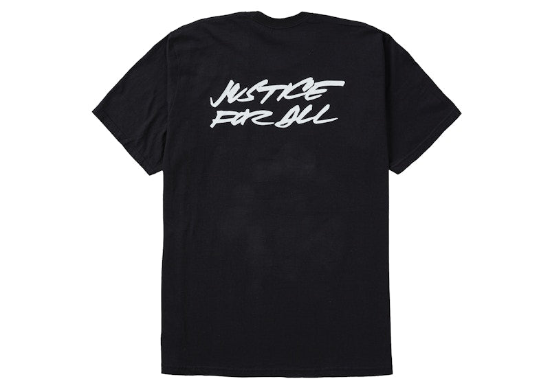 Supreme Futura Logo Tee Black