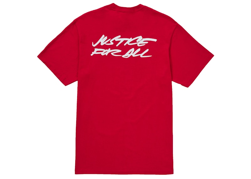 Supreme Futura Logo Tee Red