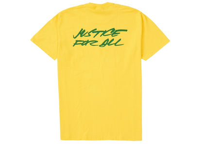 Supreme Futura Logo Tee Yellow