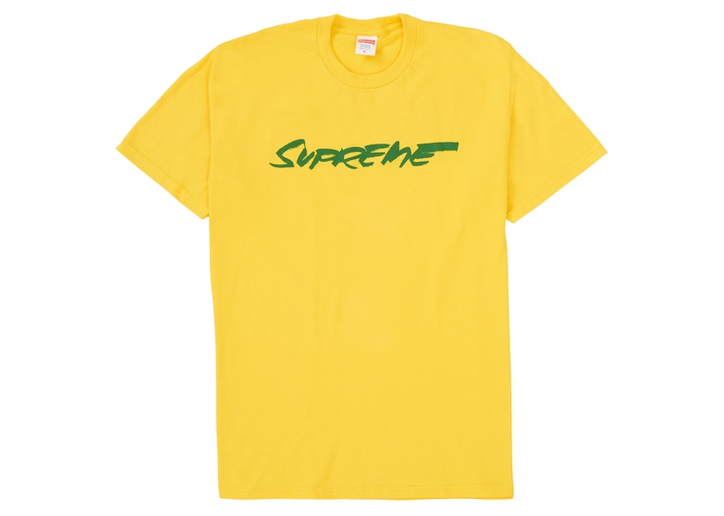 Supreme Futura Logo Tee Yellow