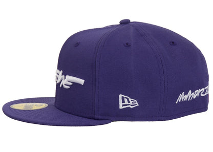 Supreme Futura New Era 59Fifty Fitted Hat Dark Purple
