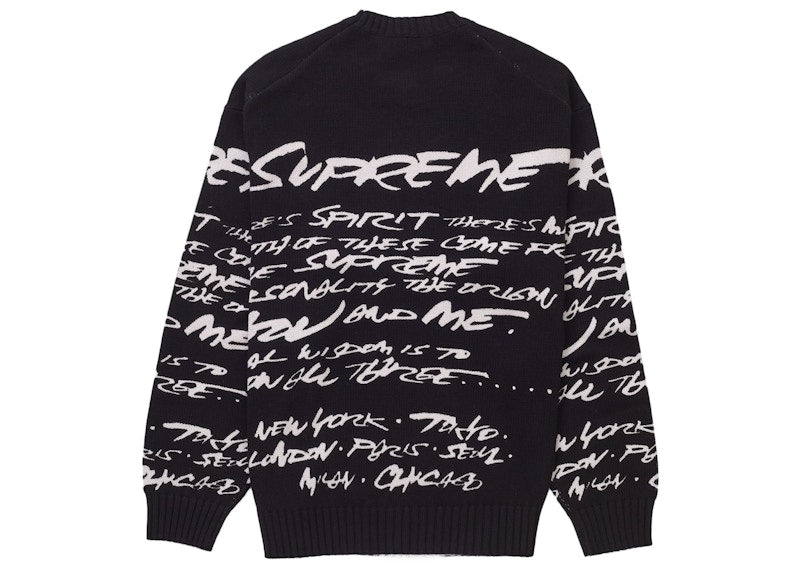 Supreme Futura Sweater Black