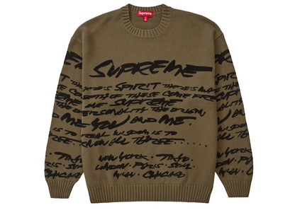 Supreme Futura Sweater Olive