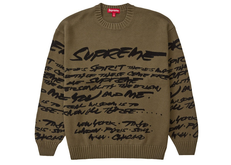 Supreme Futura Sweater Olive