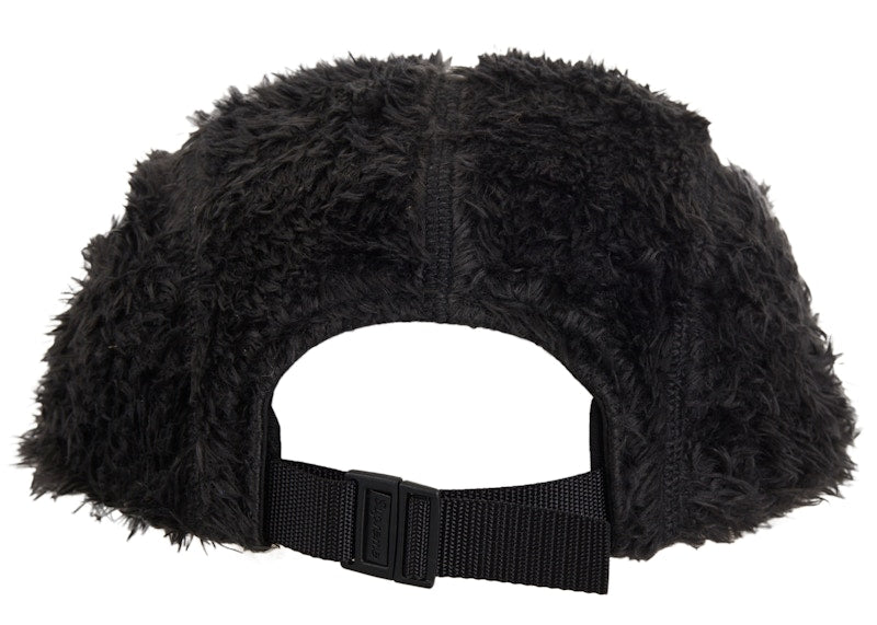 Supreme Fuzzy Camp Cap Black