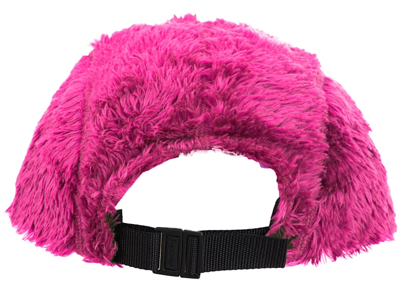 Supreme Fuzzy Camp Cap Pink
