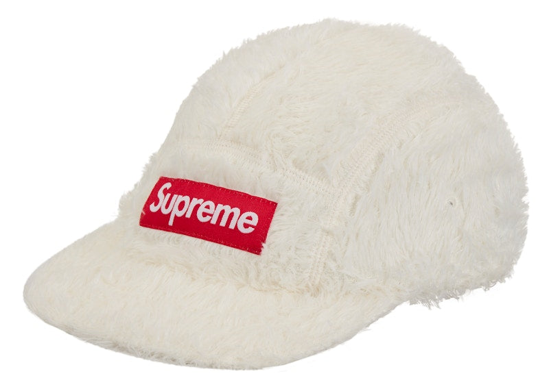 Supreme Fuzzy Camp Cap White