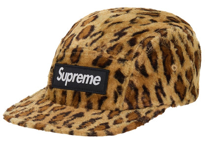 Supreme GOODENOUGH Crushed Rayon Camp Cap Leopard