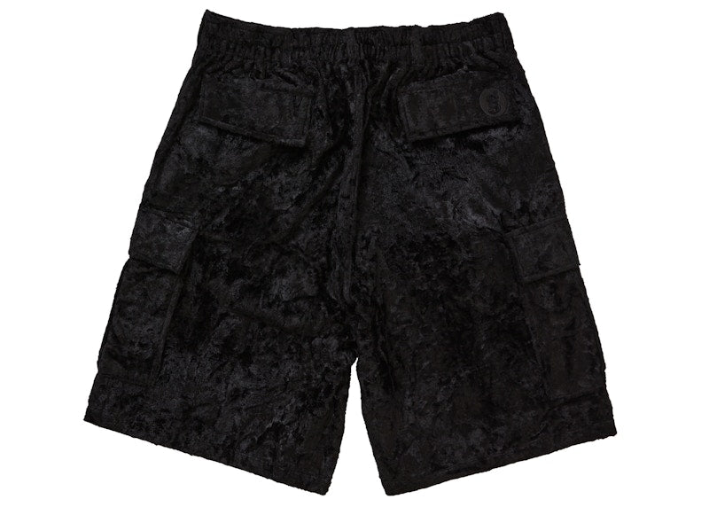 Supreme GOODENOUGH Crushed Rayon Cargo Short Black