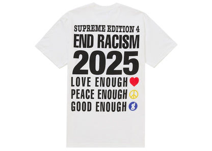 Supreme GOODENOUGH End Racism Tee White
