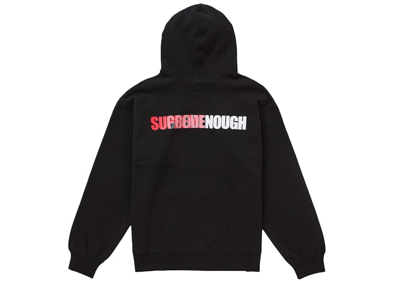 Supreme GOODENOUGH Hooded Sweatshirt Black