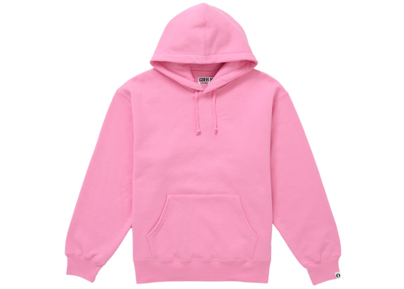 Supreme GOODENOUGH Hooded Sweatshirt Pink