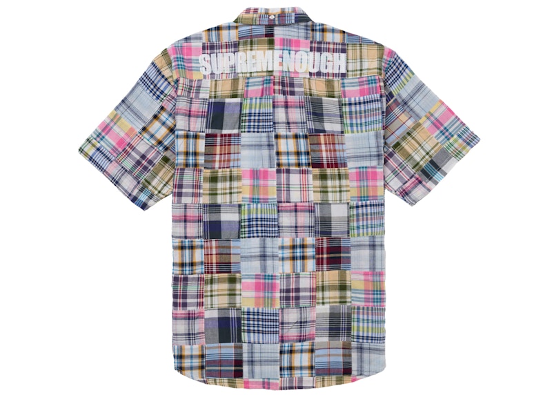 Supreme GOODENOUGH Patchwork S/S Shirt Multicolor