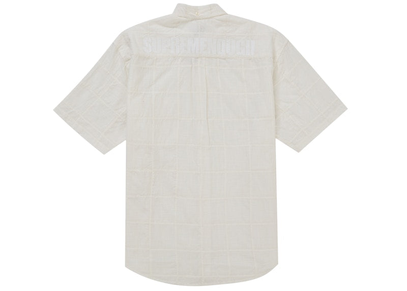 Supreme GOODENOUGH Patchwork S/S Shirt White