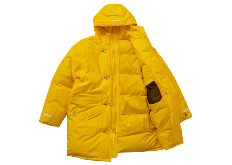 Supreme GORE-TEX 700-Fill Down Clip Parka Yellow