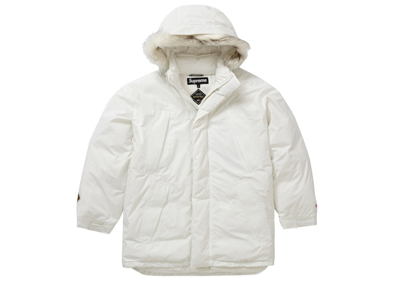 Supreme GORE-TEX 700-Fill Down Parka (FW21) White