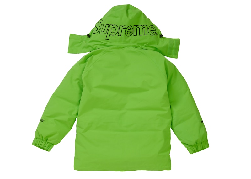 Supreme GORE-TEX 700-Fill Down Parka Lime
