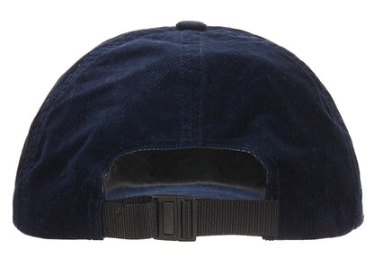Supreme GORE-TEX Corduroy Classic Logo 6-Panel Navy