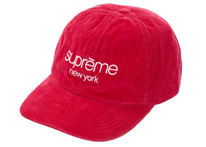 Supreme GORE-TEX Corduroy Classic Logo 6-Panel Pink