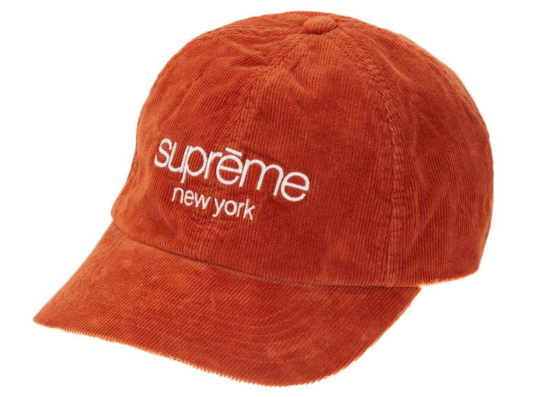 Supreme GORE-TEX Corduroy Classic Logo 6-Panel Rust