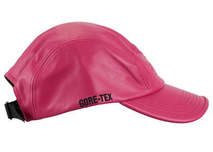 Supreme GORE-TEX Leather Camp Cap Pink