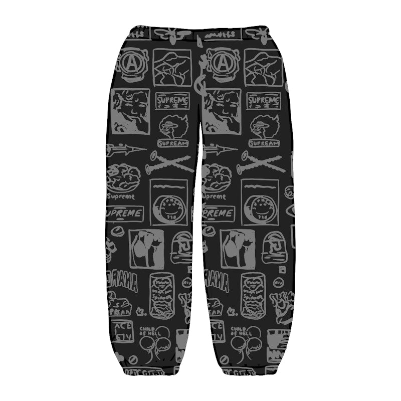Supreme GORE-TEX Stickers Pant (SS21) Black