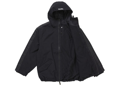 Supreme GORE-TEX Stripe Hooded Jacket Black