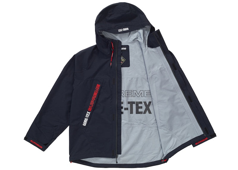 Supreme GORE TEX Taped Seam Jacket Black
