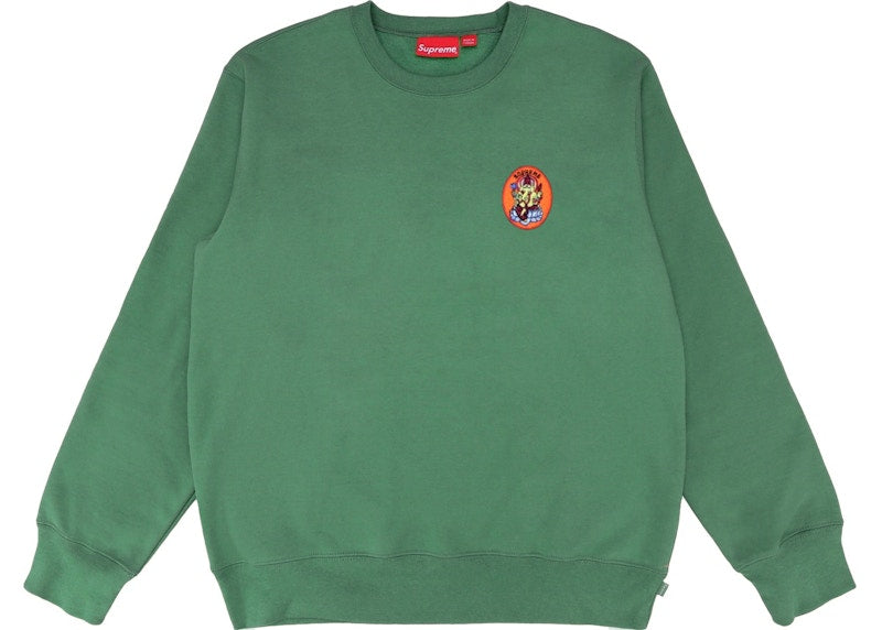 Supreme Ganesh Crewneck Light Pine