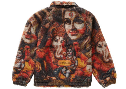 Supreme Ganesh Faux Fur Jacket Black