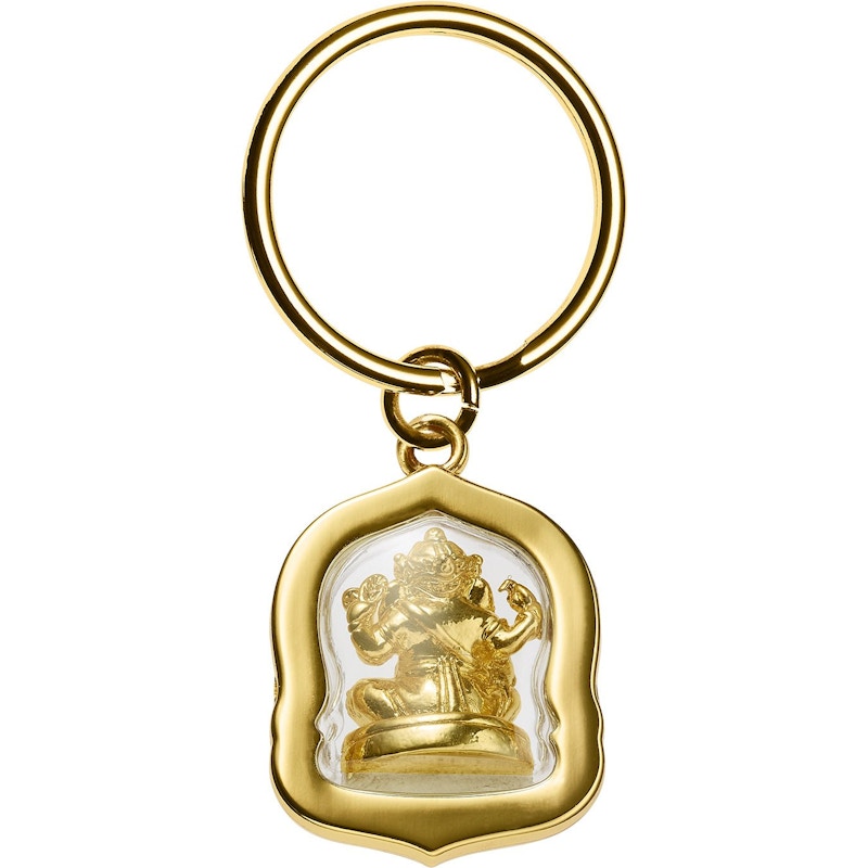 Supreme Ganesh Keychain Gold