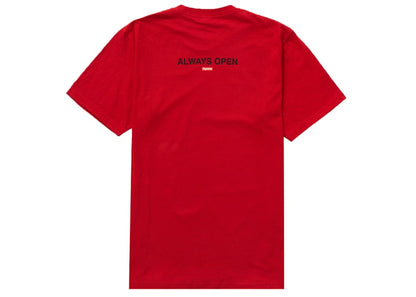 Supreme Gas Tee Red