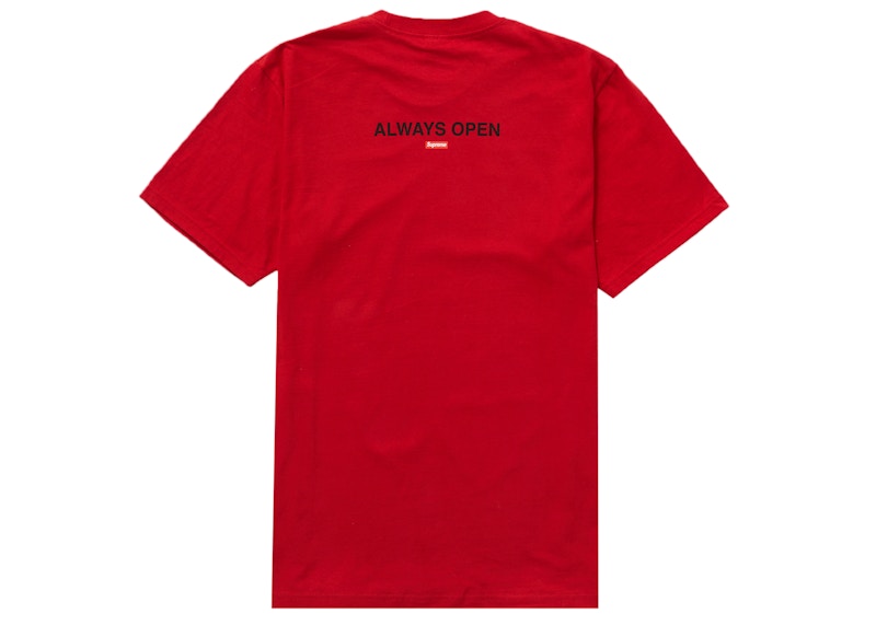 Supreme Gas Tee Red