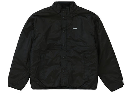 Supreme Geo Reversible WINDSTOPPER Fleece Jacket Black
