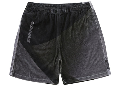 Supreme Geo Velour Short Black
