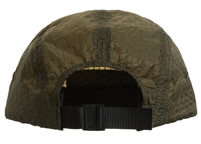 Supreme Geometric Ripstop Camp Cap Olive