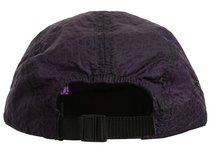Supreme Geometric Ripstop Camp Cap Purple