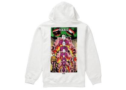 Supreme Gilbert & George DEATH Hooded Sweatshirt White