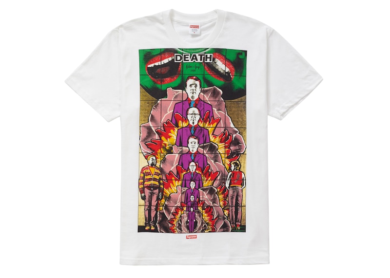 Supreme Gilbert & George DEATH Tee White