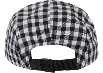 Supreme Gingham Camp Cap Black