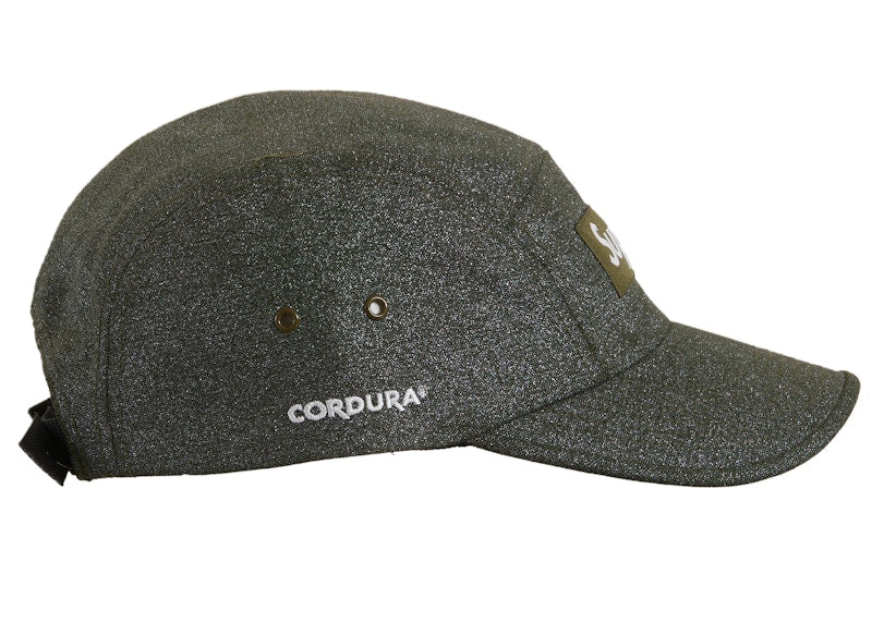 Supreme Glitter Cordura Camp Cap Olive