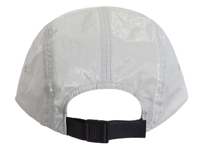 Supreme Gloss Ripstop Camp Cap Light Grey