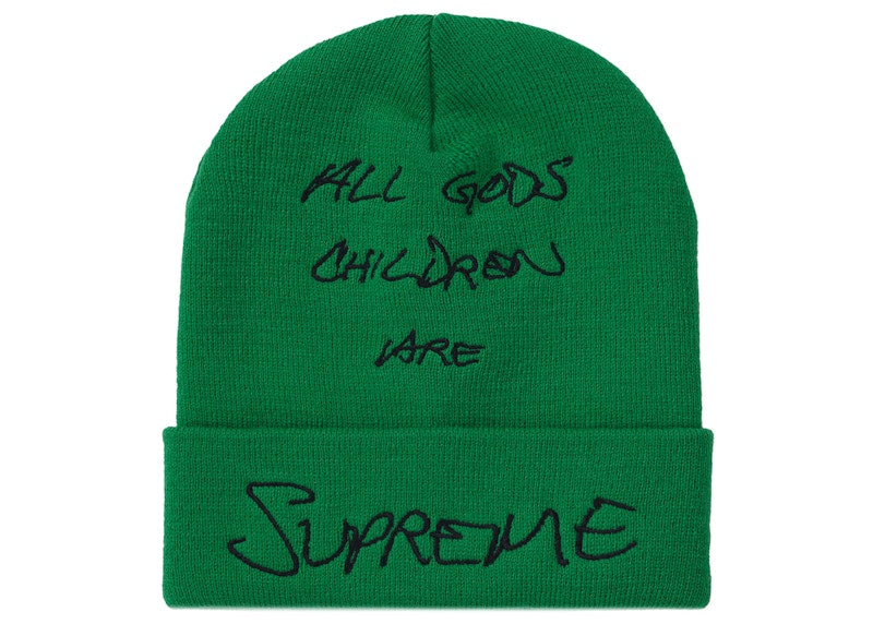 Supreme God's Children Beanie Green